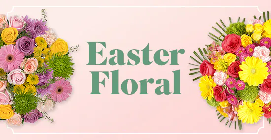 Easter Floral - Floral Banner