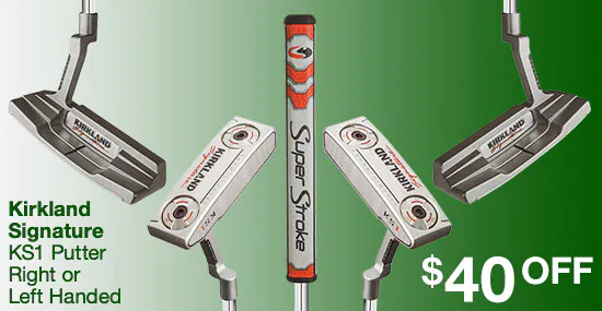 Kirkland Signature KS1 Putter- Right or Left Handed $40 OFF