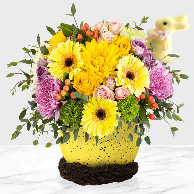 Egg-Stravaganza Floral Arrangement