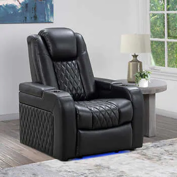 Calton Leather Power Recliner