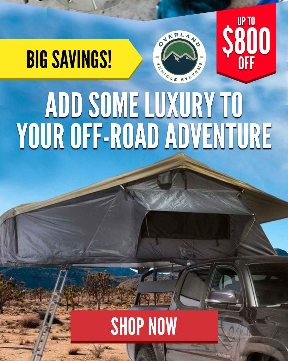 Add Some Luxury To Your Off-road Adventure