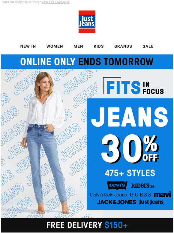 just jeans online shopping