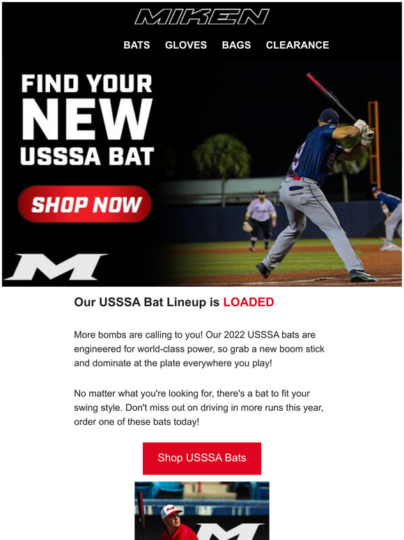Miken Sports Our New 2022 USSSA Bats Are HOT Milled