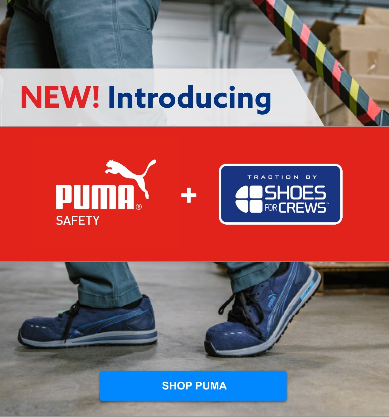 Introducing Puma Safety + Shoes For Crews.