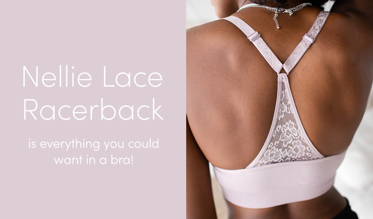 Davy Piper: The Nellie Lace Racerback Wireless Bra is everything you could  want in a bra.