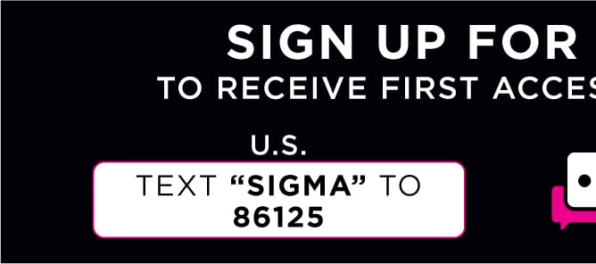 TEXT 'SIGMA' TO 86125