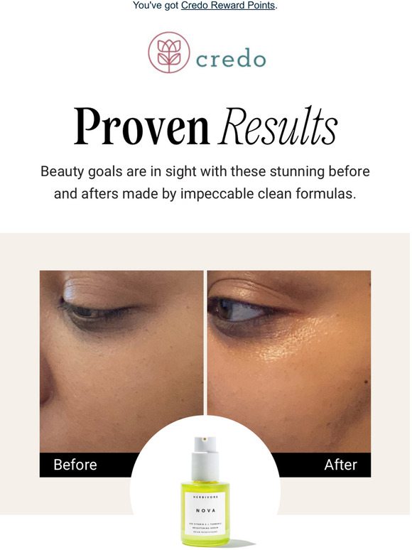 Credo Beauty Before and afters you wont believe Milled