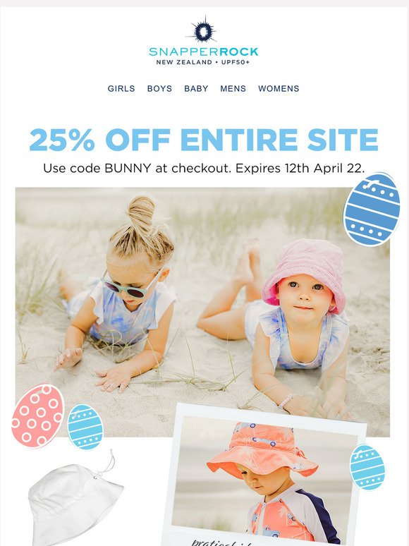 25% OFF Easter Sale 