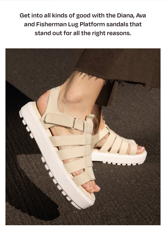 Birch Fisherman Lug Sandals