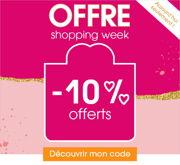 Rose ou bleu MEGA code pour clturer la shopping week Milled