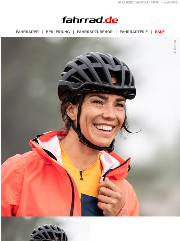 Safety first - Helm auf!