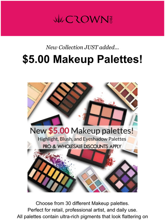 $5.00 Palettes