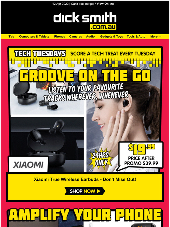 Tech Tuesday: Xiaomi True Wireless Earbuds $19.99 - 24HRS ONLY!