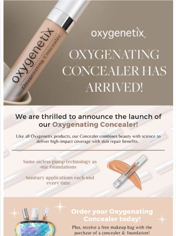 Oxygenating Concealer Has Officially Arrived!