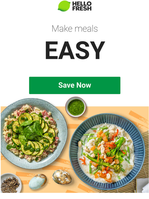 Hellofresh Get 60 off 1st box + 35 off next 3 Milled