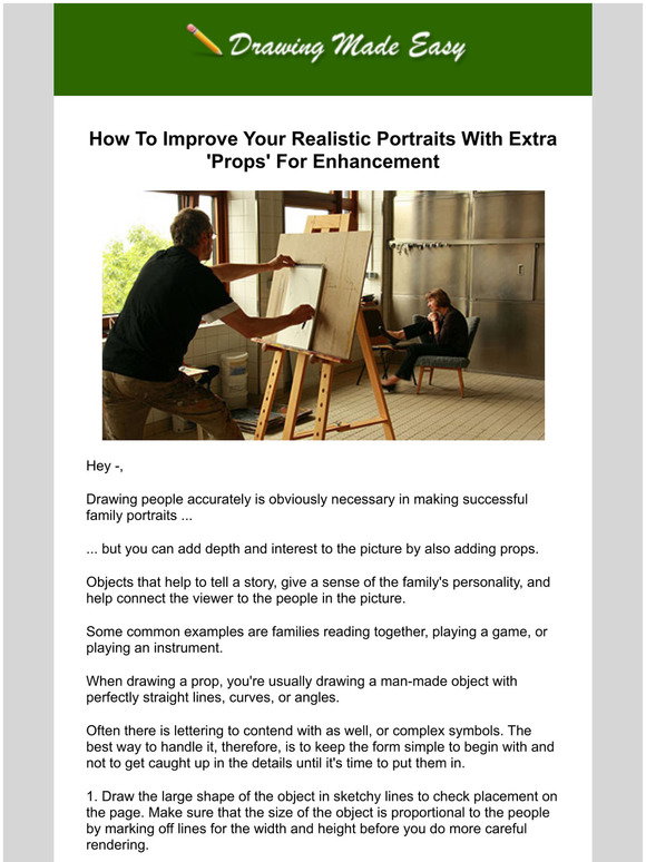 Drawing Made Easy: How To Improve Your Realistic Portraits With Extra ...