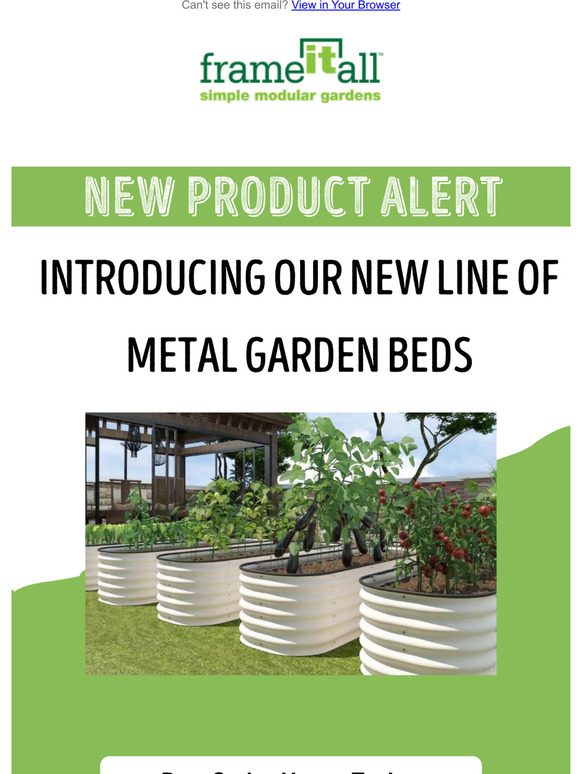 Introducing Metal Garden Beds