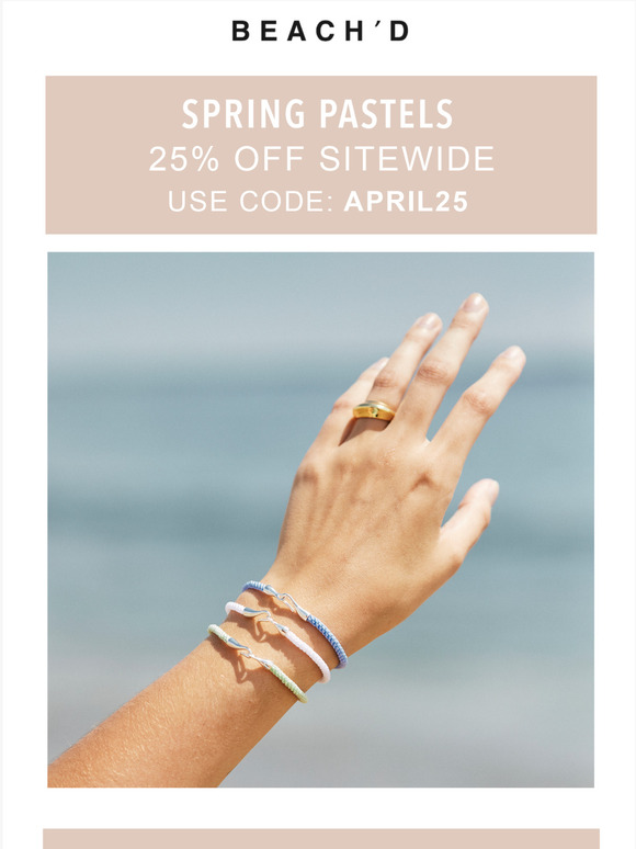 25% Off All Bracelets! TODAY