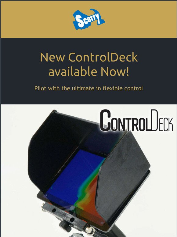 Launching the ControlDeck drone controller platform at Scotty Makes Stuff