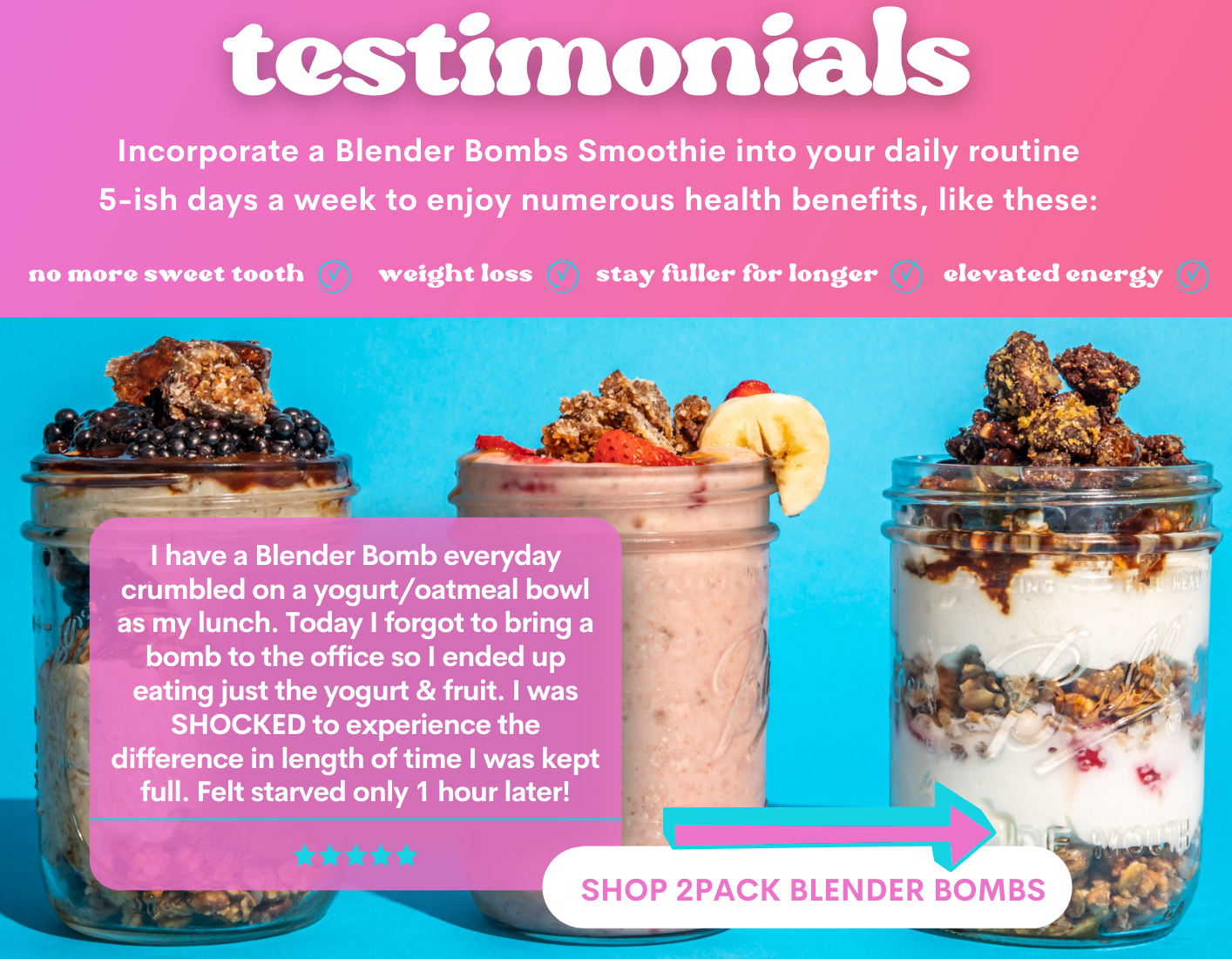 Blender Bombs Here's the difference Milled