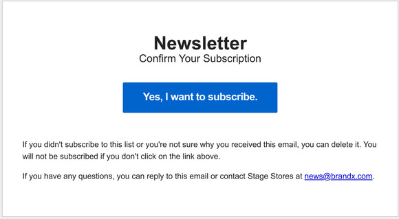 Confirm Your Subscription