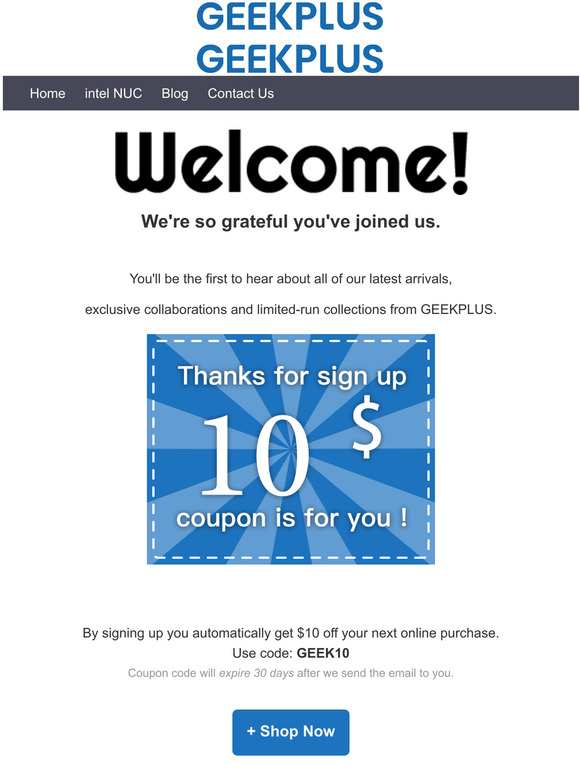 Thanks for signing up!