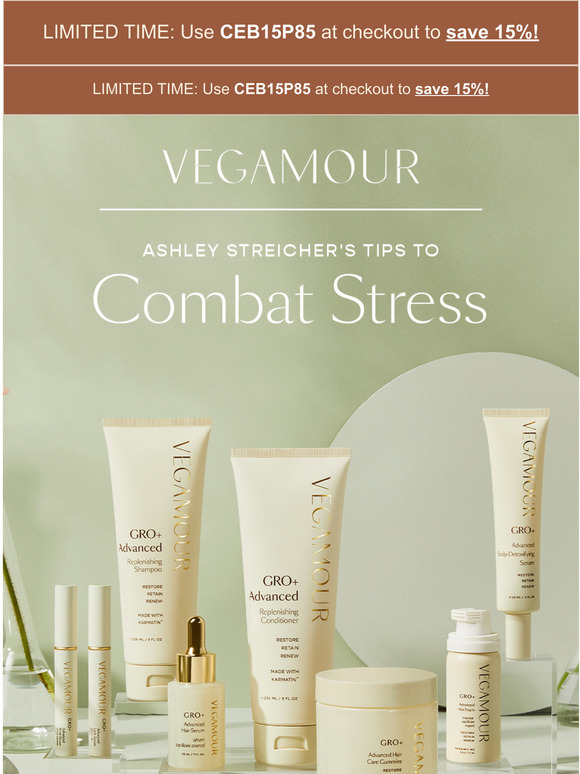 vegamour Hair Loss? StressRelieving Tips From Vegamour Milled