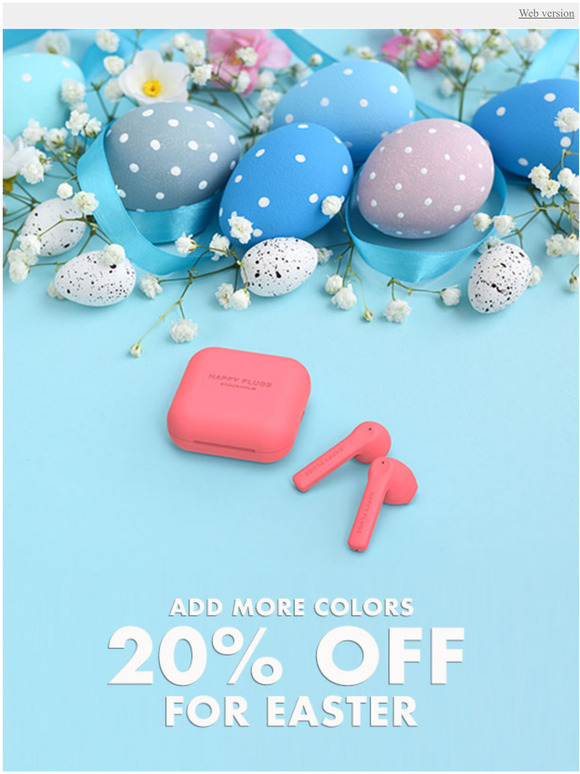 20% OFF - Easter Holiday Sale