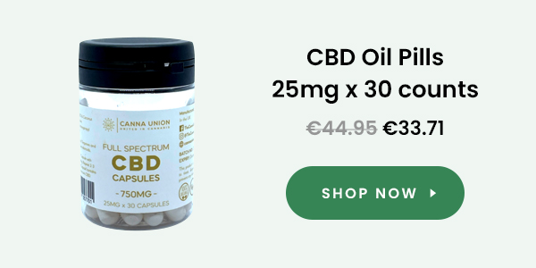 CBD Oil Pills 25mg x 30 counts