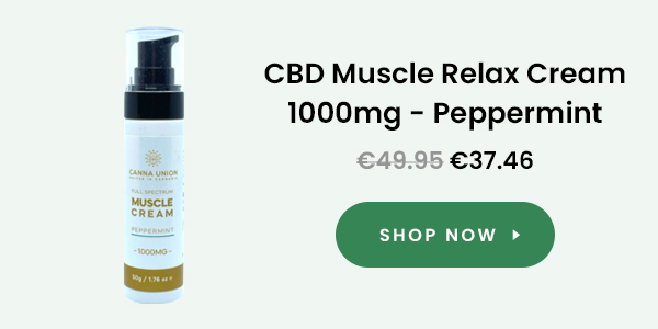 CBD Muscle Relax Cream 1000mg - Peppermint