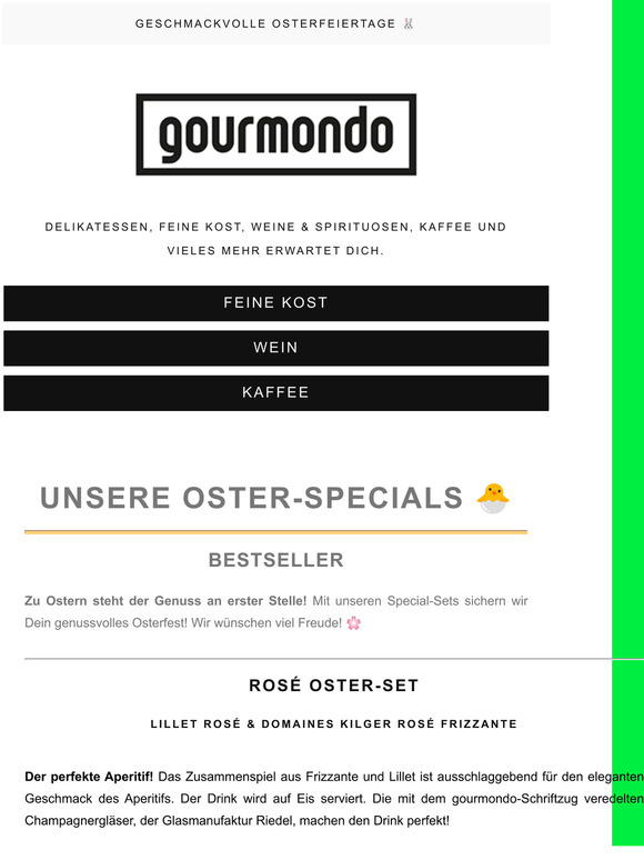  Ostergenuss mit gourmondo