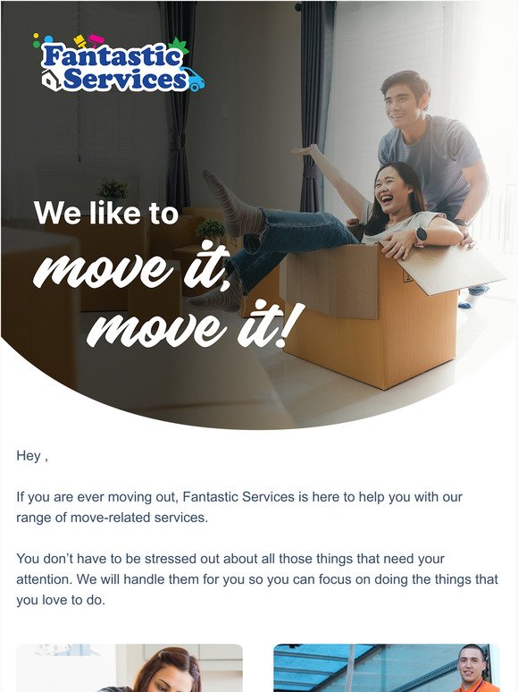 The complete moving service package