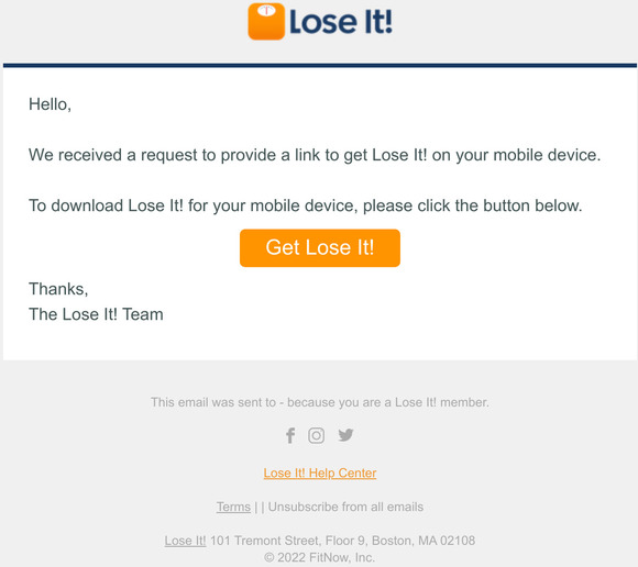 Get Lose It! for your mobile device