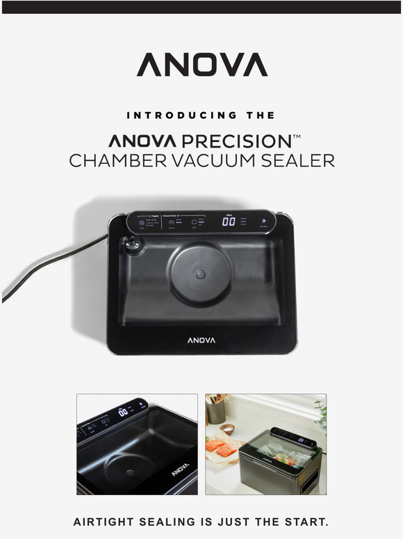 Anova Meet the Anova Precision Chamber Vacuum Sealer Milled