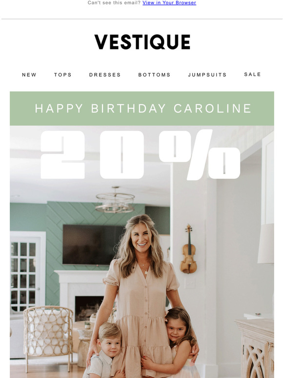 FINAL HOURS! 20% off ends tonight!