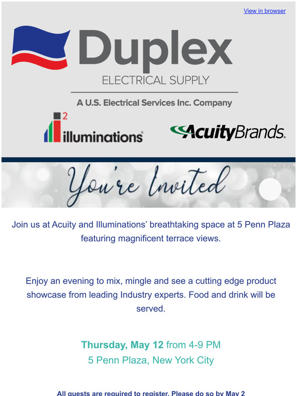 Registration Open - Mix, Mingle & Product Showcase on 5/12