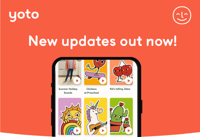 Yoto: New Make Your Own updates out now!