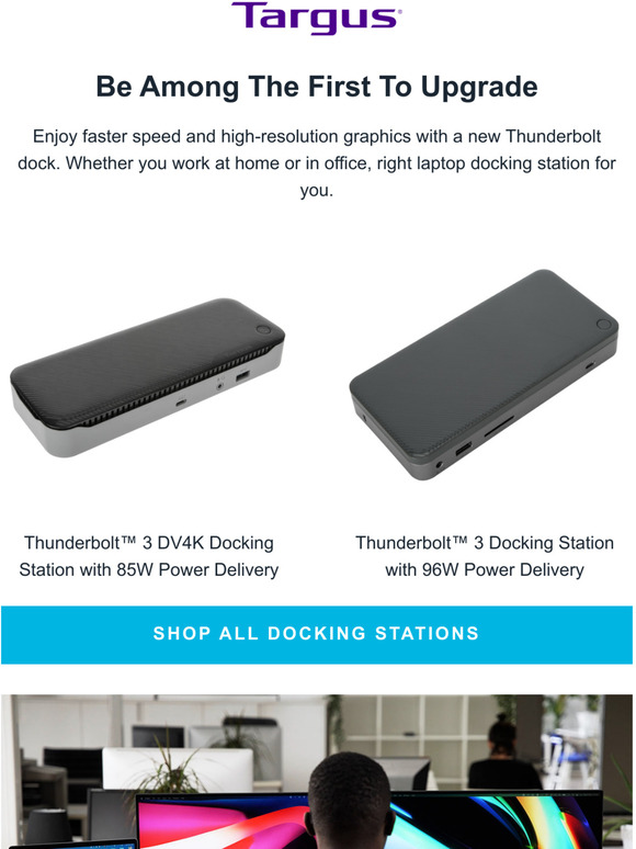 Targus International New Docking Stations Now Available Milled