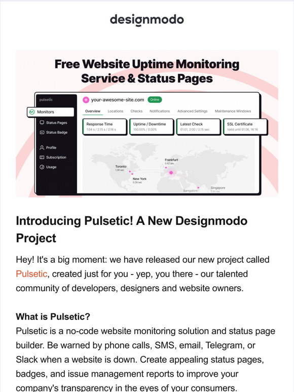 Introducing Pulsetic, a New Designmodo Project