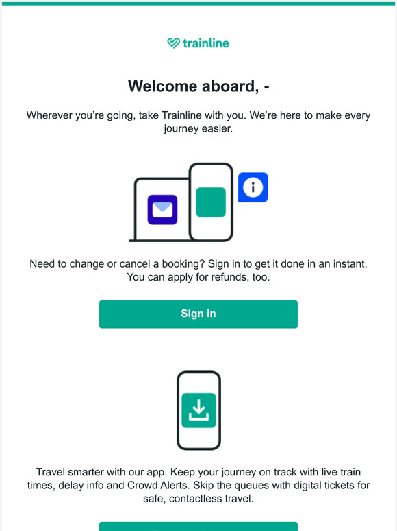 Welcome to Trainline