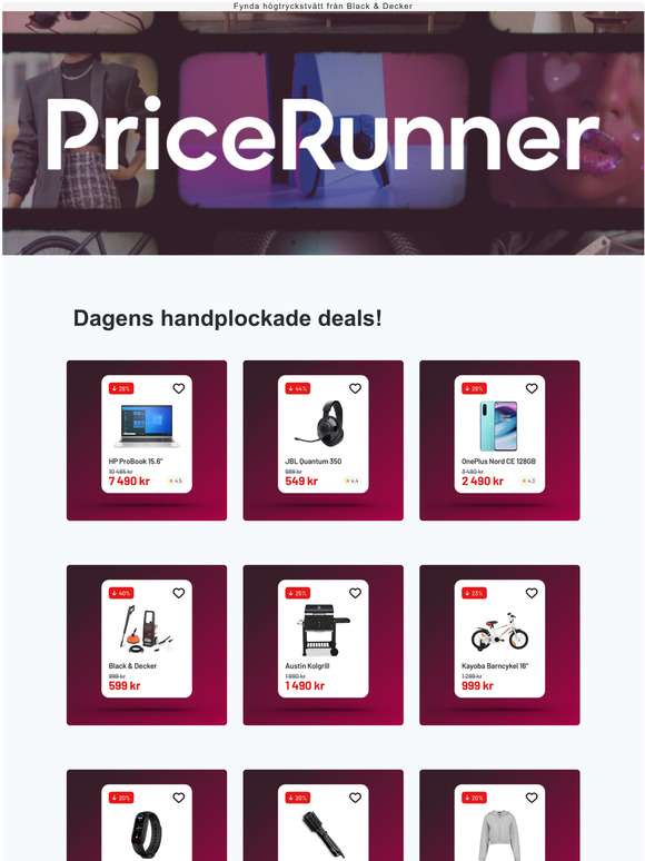  Handplockade deals! | -29% p HP laptop