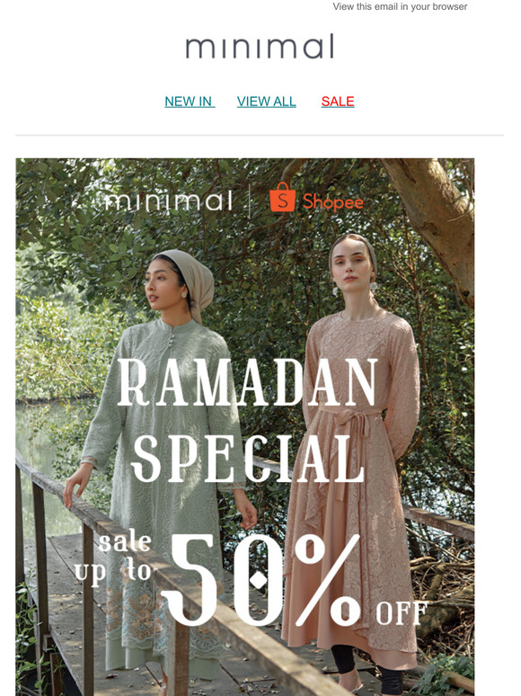RAMADAN SPECIAL: UP TO 50% OFF