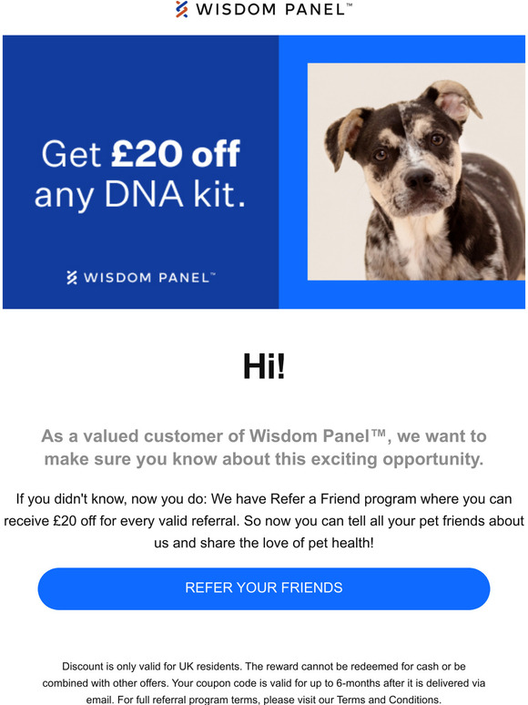 Wisdom panel clearance uk