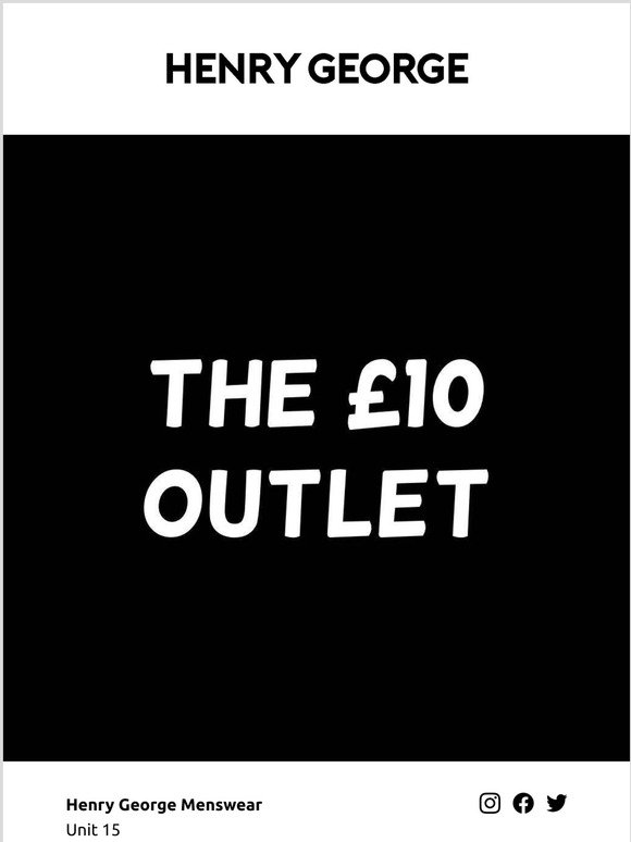 Easter Offer - The 10 Outlet!