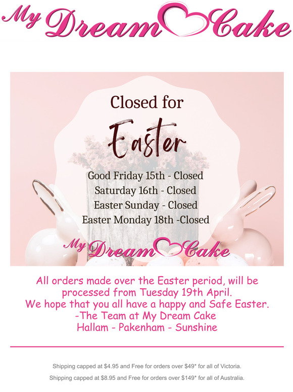 My Dream Cake School Holiday Classes Milled