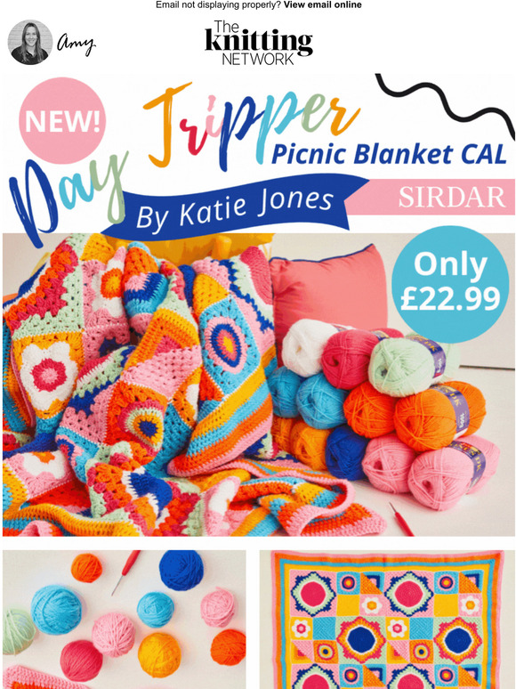 The Knitting Network NEW CROCHET ALONG! The Sirdar Day Tripper Picnic