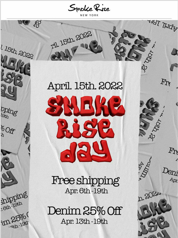 Smoke Rise ENJOY SMOKE RISE DAY! Milled