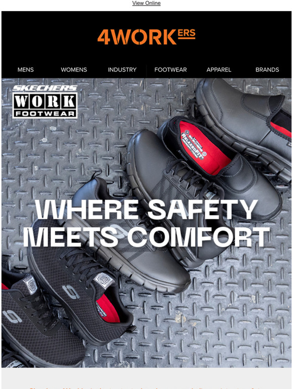 Skechers Work Footwear | Fit for every industry