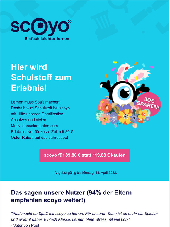 Psst... 94% empfehlen uns weiter