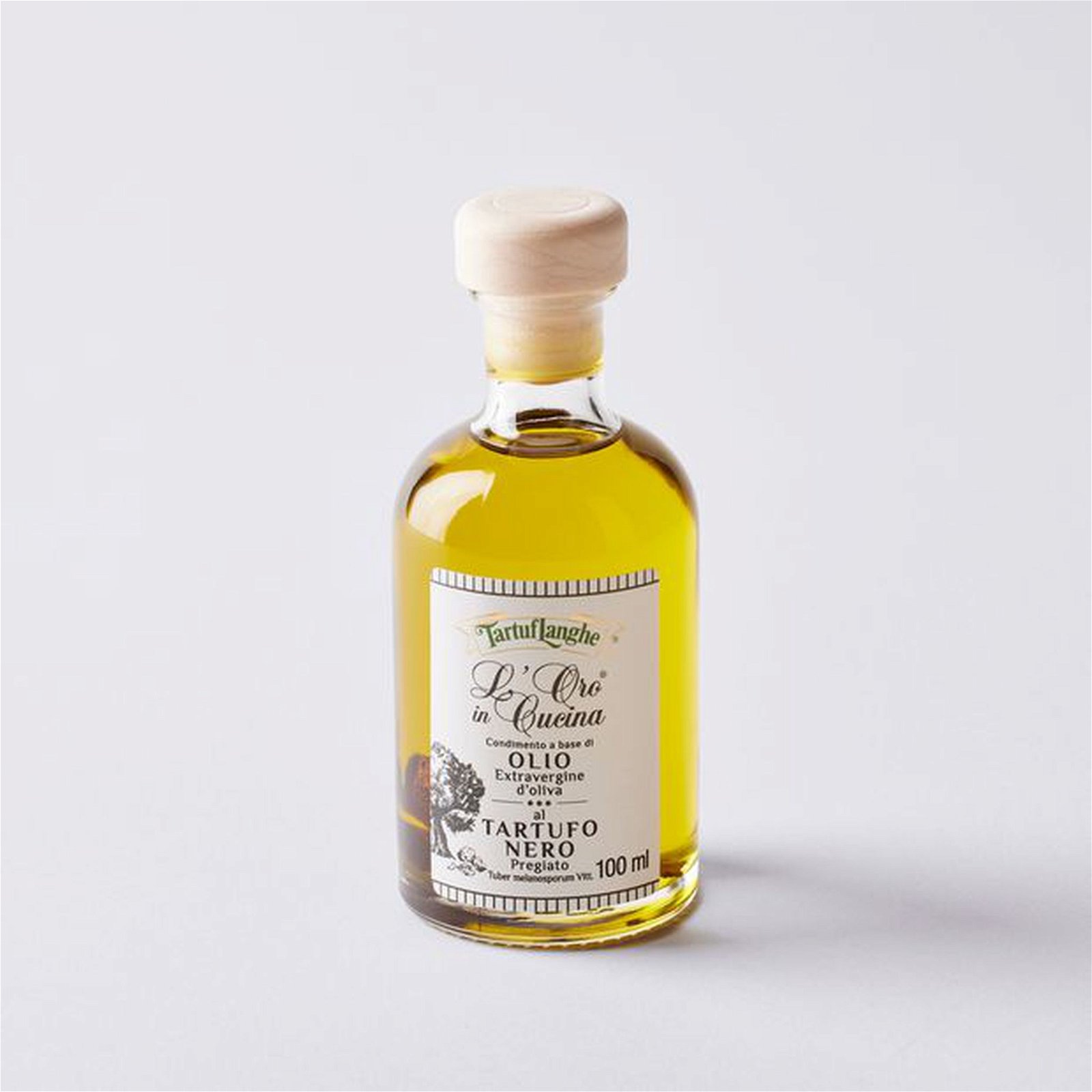 Oro In Cucina Natural Extra-Virgin Olive Oil with Winter Black Truffle Slices